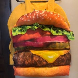 Cheeseburger Halloween costume